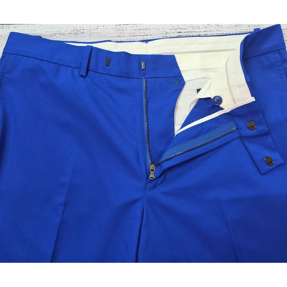 RLX‎ Ralph Lauren Golf Pants Mens 33x32 Royal Blue Excellent Performance Slacks